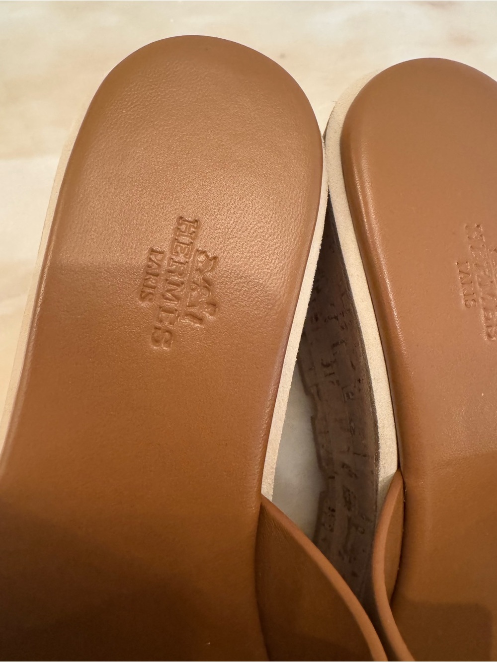 Hermes Eze Wedge Shoes. - Picture 6 of 9